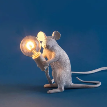 Lampe souris à poser