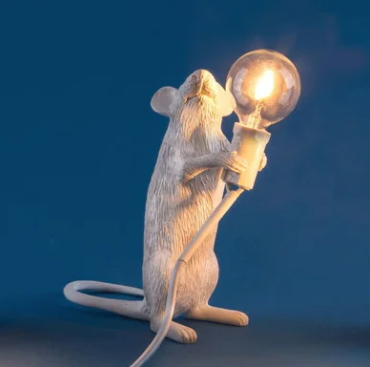 Lampe souris à poser