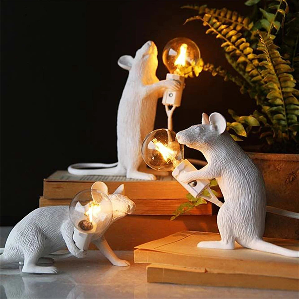 Lampe souris à poser